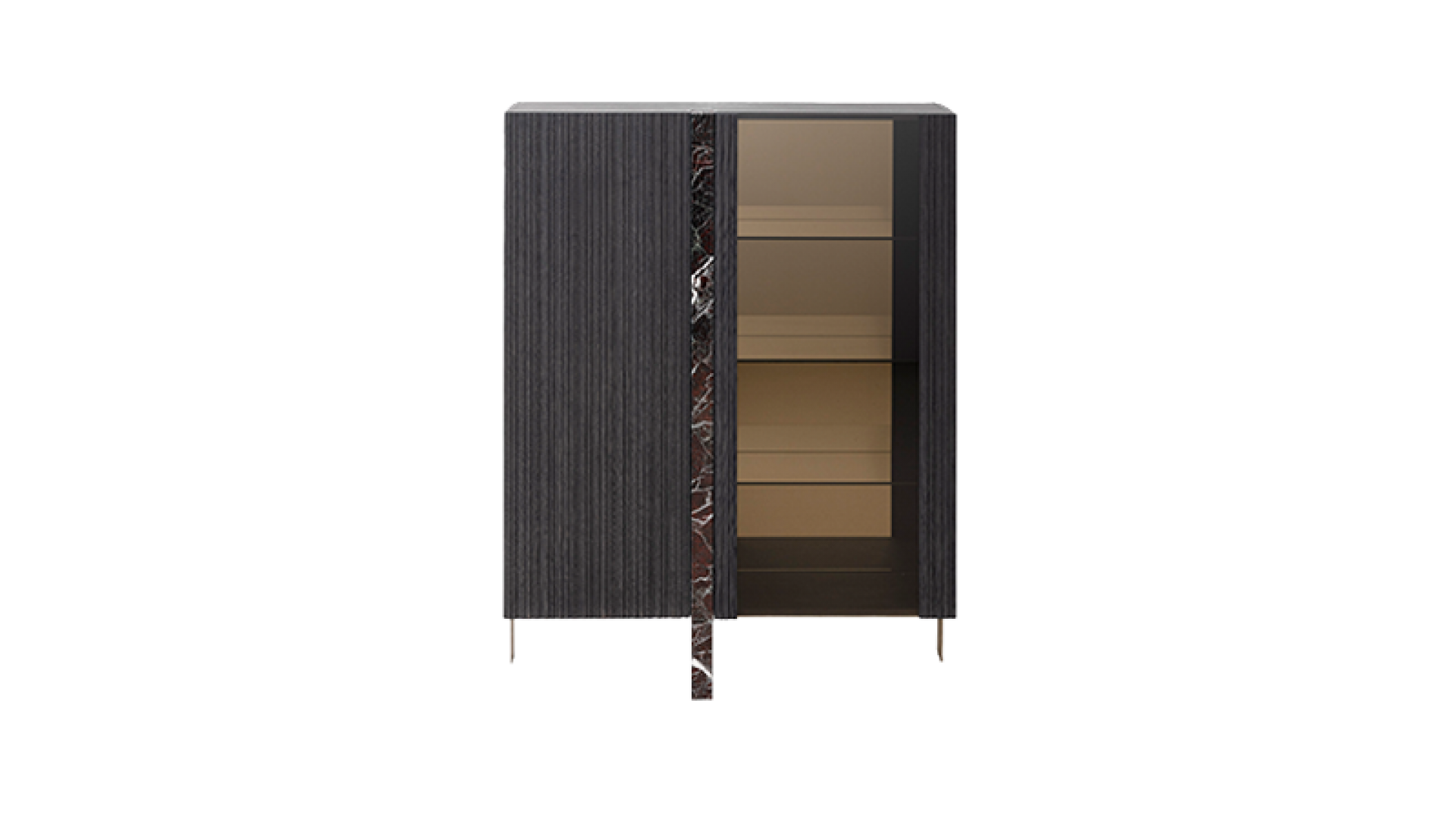 Vetrina Brera Red Stone 